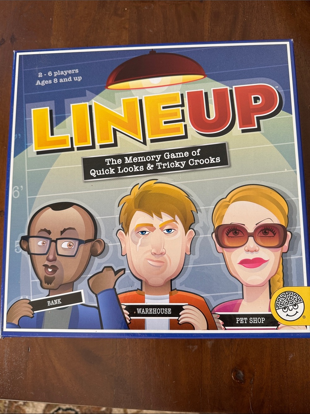 Mindware Line Up Memory Board Game 2-6 players